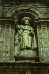 Fototapeta premium Statue de Saint-Jacques de Compostelle