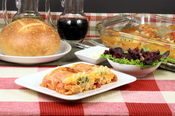 italian lasagna rolls