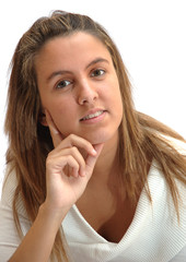 Fototapeta premium Mujer joven