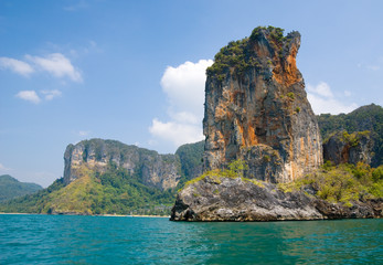 Rocks of Ao Nang beach