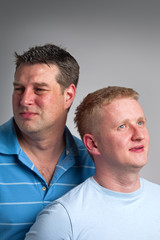 Fototapeta premium Two men