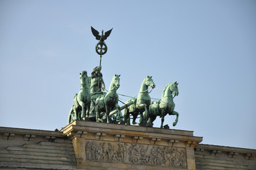 Obraz premium Quadriga, Berlin