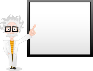 professor and whiteboard