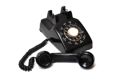 Vintage Black Telephone - 12778752