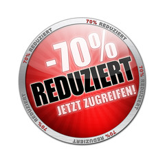 70  prozent reduziert