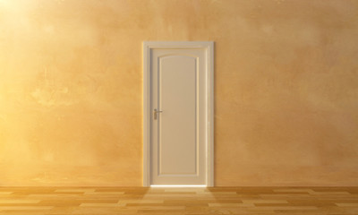 Obraz na płótnie Canvas The door for the light