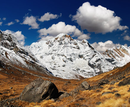 Annapurna South, Himalaya, Nepal