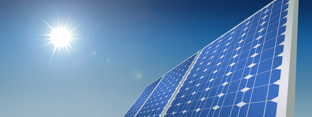 Energia fotovoltaica (set 1) - obrazy, fototapety, plakaty
