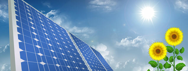 Energia fotovoltaica (set 2) - obrazy, fototapety, plakaty