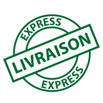 Tampon "Livraison Express" (vert)