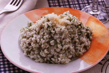 Risotto al prezzemolo - Primi - Cucina vegetariana