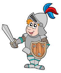 Cartoon knight