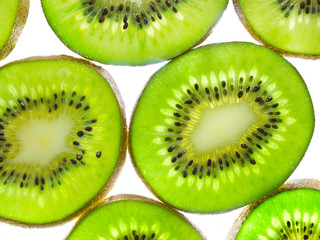 Fototapeta premium kiwi slices
