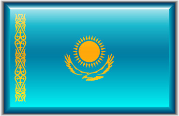 Flag of Kazakhstan