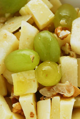 Insalata di frutta e caciotta - Antipasti della toscana
