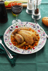Pollo al forno - Secondi di carne del veneto
