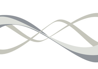 vecteur série - design de vague vectorielle sur fond blanc