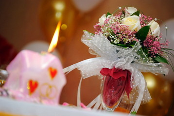 The wedding attribute on a table