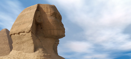 Sphinx in Giza Cairo Egypt