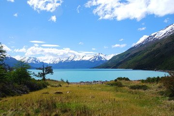 View of Lago Argentino in Los Glaciares National Park