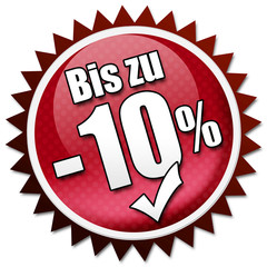 BIS ZU -10 % BUTTON