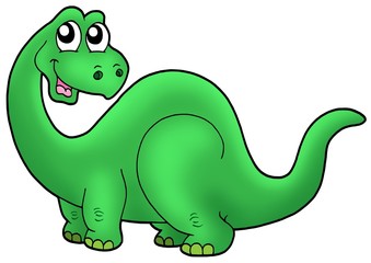 Dinosaure de dessin animé mignon