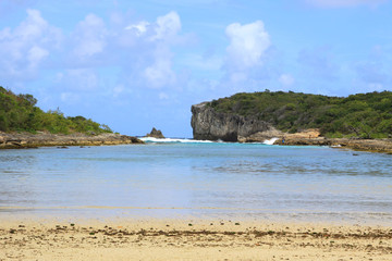 guadeloupe coast - pointe de la vigie -