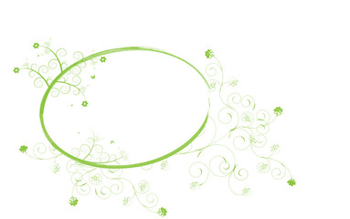 Obraz premium Oster Karte grün