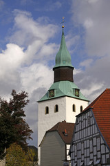 St. Nikolaikirche, Bad Essen, Osnabr&uuml;cker Land, Niedersachsen.