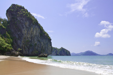 Fototapeta na wymiar Had Yao Beach, Trang prowincji Tajlandii.