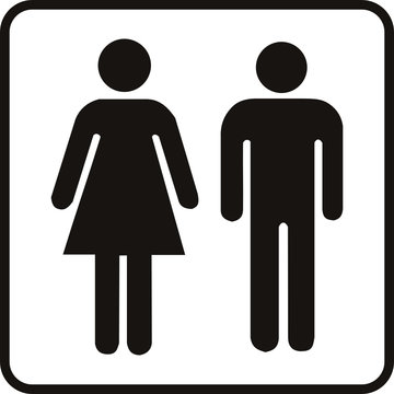 vector male and female sign