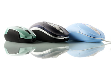 Blue Optical Mouse