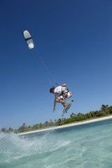 kite surf jump