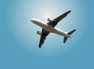 Flying under hot sun