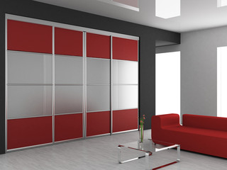 The wardrobe