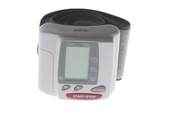 Fototapeta premium blood pressure monitor macro