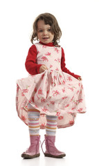 girl in studio, portrait