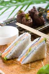sushi food