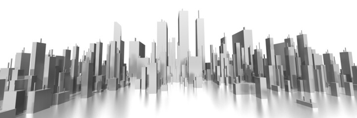 wide skyline 3d
