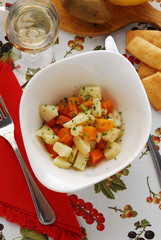 Insalata di patate e carote - Contorni