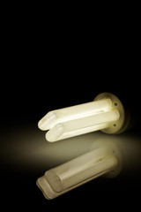 Umwelt Energiesparlampe zum Strom sparen