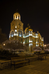 Fototapeta na wymiar cathedral of Varna