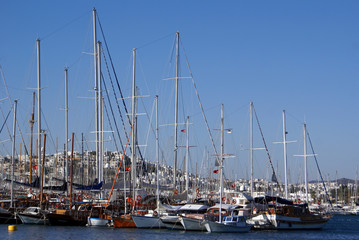 Fototapeta premium Boats
