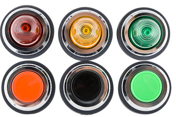 Power button and status indicator light