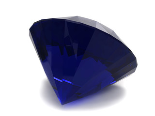 Blue sapphire gemstone