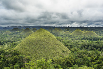 Chocolate-Hills, Carmen, Bohol, Philippinen