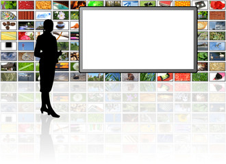 multimedia center business presentation