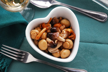 Funghi sottolio - Contorni