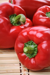 Red peppers
