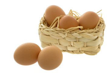 Eier Körbchen